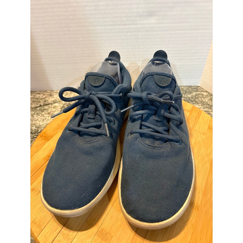 Allbirds Wool Runners Men's‎ Size 12 Blue Lace Up Sneakers Comfortable Shoes M12